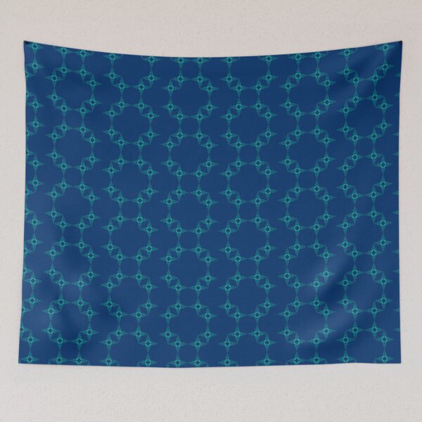 Item preview, Starry Pattern Offset Midnight Blue designed and sold by CushyNest.