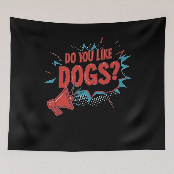 Item preview, Do You Like Dogs : A Heartwarming Canine Inquiry designed and sold by ArtfulNook.