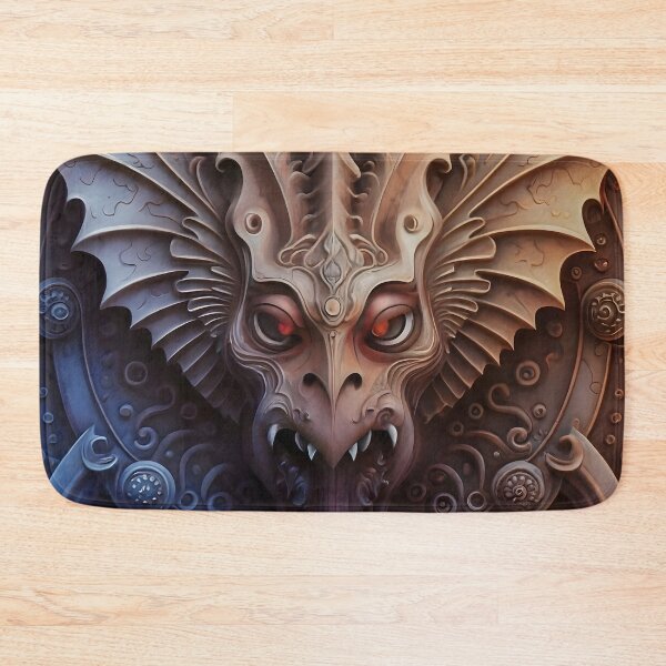 Item preview, Medieval Stone Gargoyle Dragon Carving designed and sold by DragonRealms.