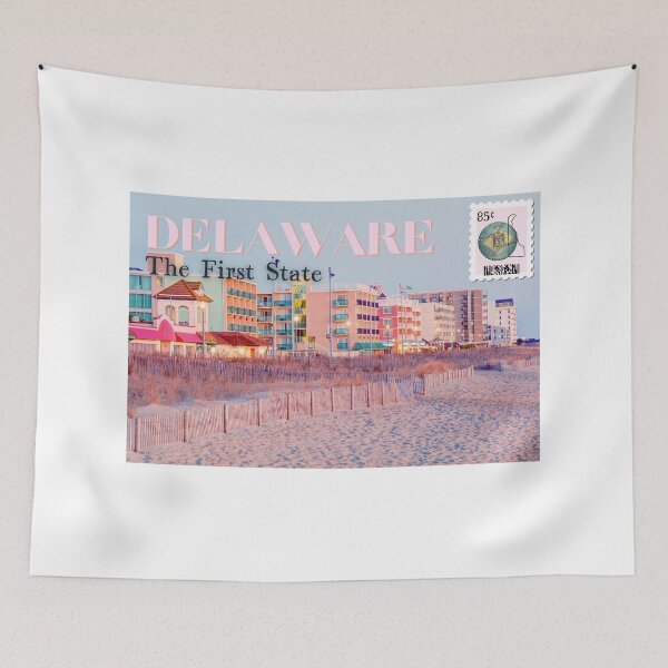 Item preview, Diseño de sellos postales antiguos - Estado de Delaware designed and sold by LenasVersion.