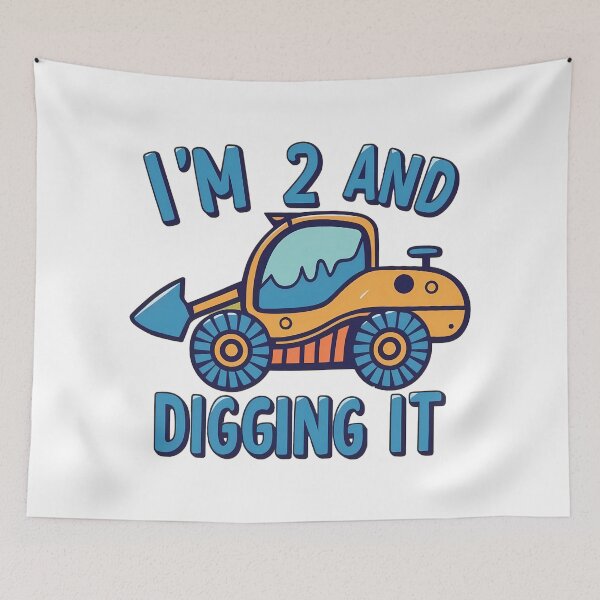Item preview, I'M 2 AND DIGGING IT designed and sold by BOOLL .