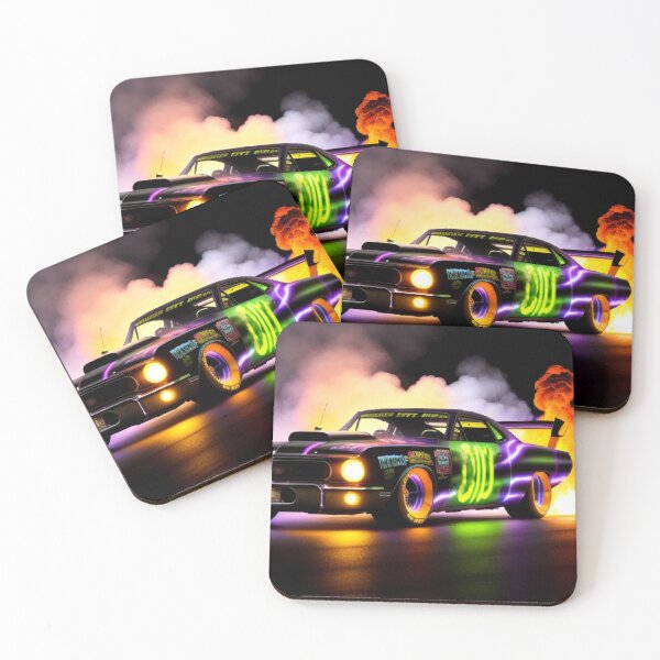 Item preview, Classic Muscle Funny Car Art designed and sold by TheDarkWardrobe.