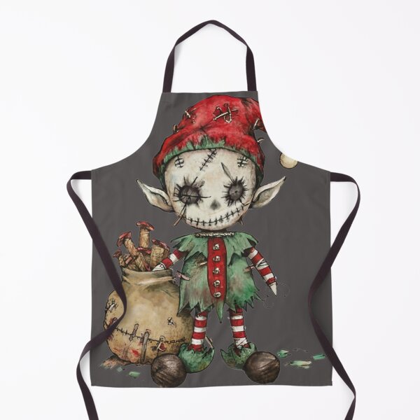 Item preview, Gothic Elf with Bag of Tricks designed and sold by ZinniasGothShop.