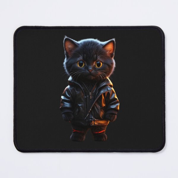 Item preview, Black cat designed and sold by ProfArtStudio.