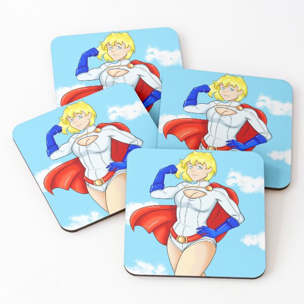 Artikelvorschau, Powergirl entworfen und verkauft von theredcoffeecat.