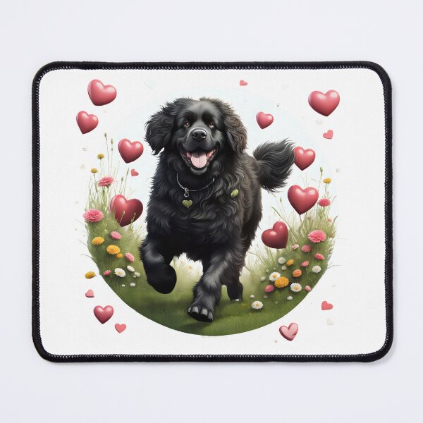 Item preview, Cute playful Newfoundlander dog designed and sold by Kaleddis.