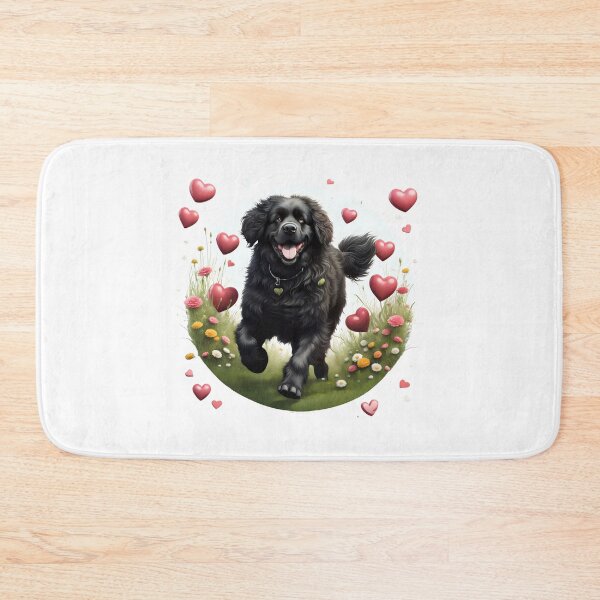Item preview, Cute playful Newfoundlander dog designed and sold by Kaleddis.