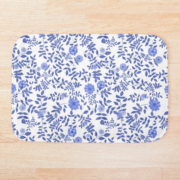 Item preview, Blue Floral designed and sold by LupineDesign.