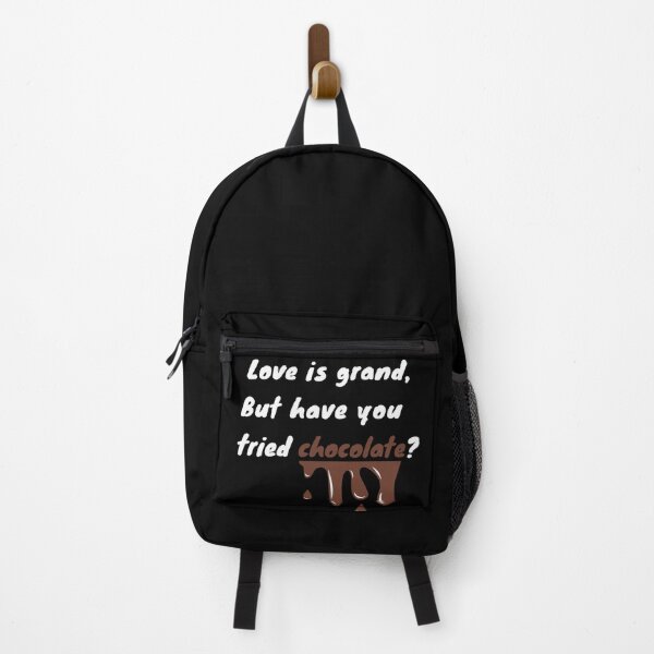 Item preview, Love is grand. But have you tried chocolate? designed and sold by NaaEchDesign ⭐⭐⭐⭐⭐.