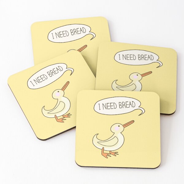 Item preview, I Need Bread - Duck Design designed and sold by MeeYah-Art.