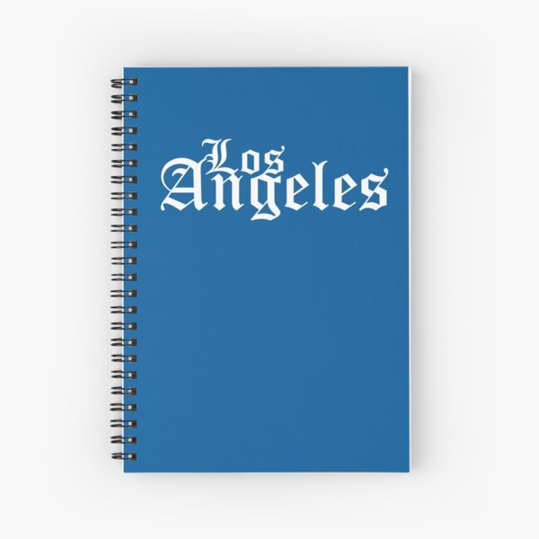 Item preview, Los Angeles Old English-Blue designed and sold by vma77.