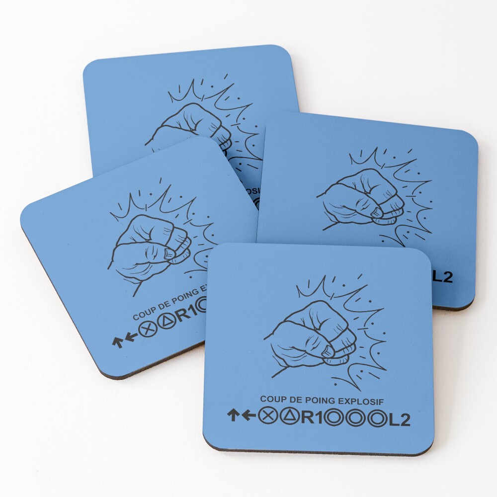 Item preview, Coasters (Set of 4) designed and sold by cheatcodestore.