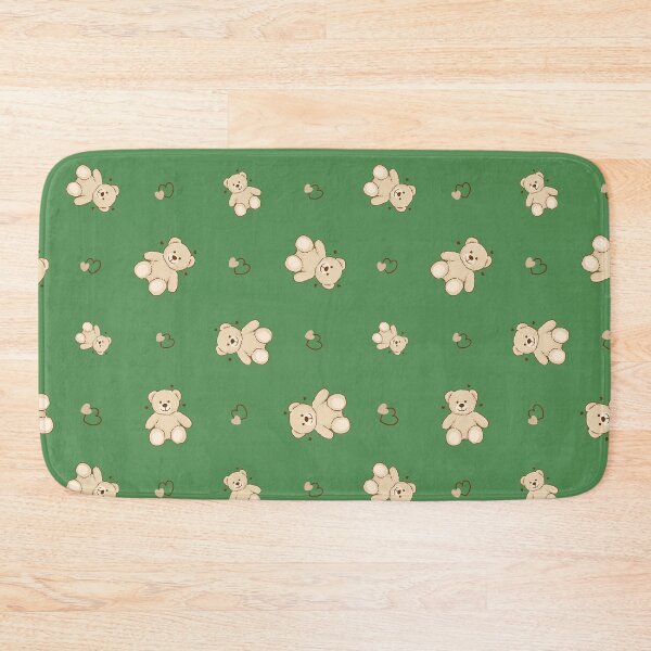 Item preview, Teddy Bear pattern on green designed and sold by Irwan-Fahru.