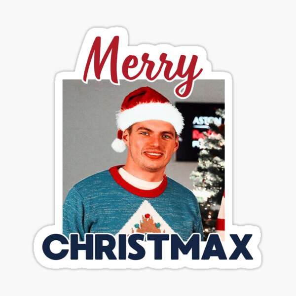 Item preview, Merry ChristMAX Verstappen F1 designed and sold by the-creative-lab.