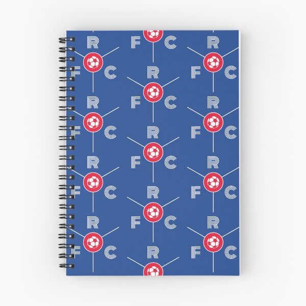 Artikelvorschau, Rangers FC RFC Fußball-Kunstwerk im minimalistischen Stil entworfen und verkauft von kakarikihill.