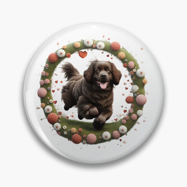Item preview, Cute playful Newfoundlander dog designed and sold by Kaleddis.