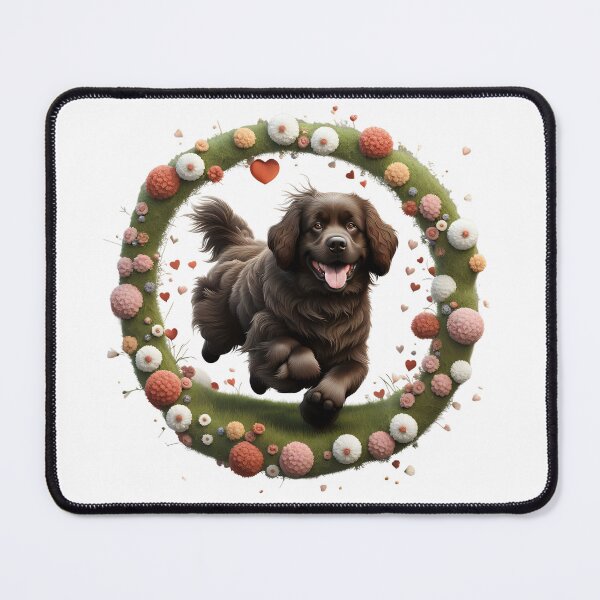 Item preview, Cute playful Newfoundlander dog designed and sold by Kaleddis.