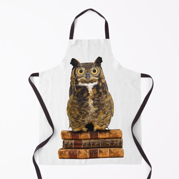 Item preview, Great Horned Owl on Old Books designed and sold by SirLeeTees.