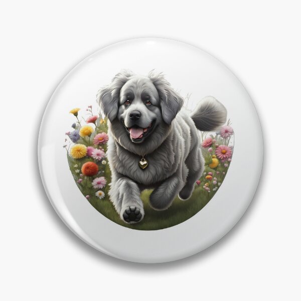 Item preview, Cute playful Newfoundlander dog designed and sold by Kaleddis.