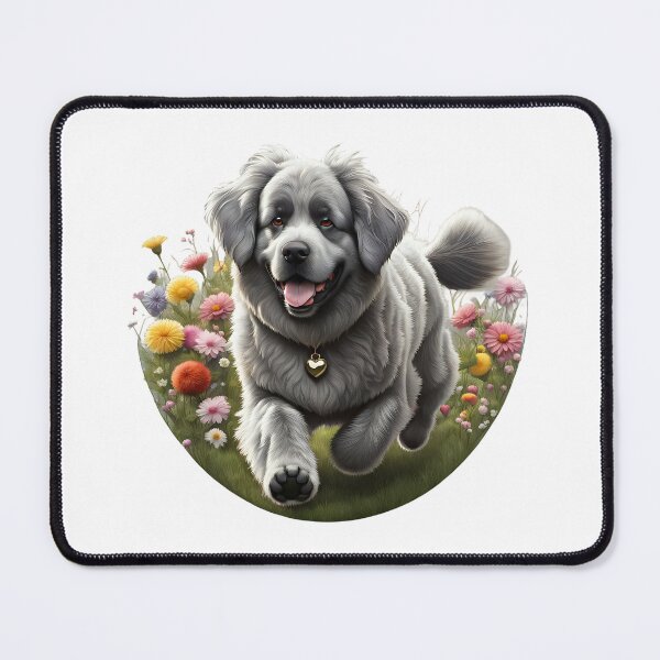 Item preview, Cute playful Newfoundlander dog designed and sold by Kaleddis.
