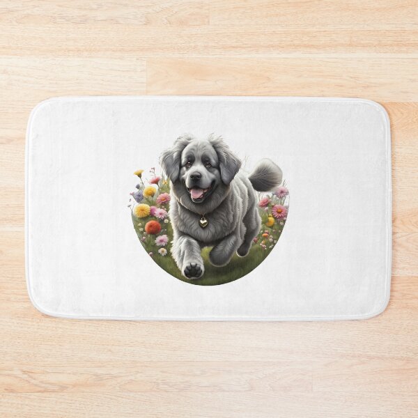 Item preview, Cute playful Newfoundlander dog designed and sold by Kaleddis.