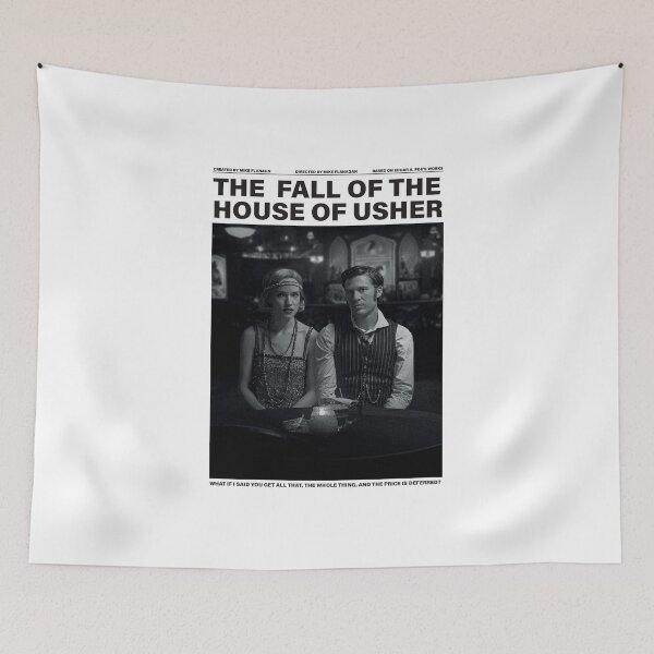 Item preview, THE FALL OF THE HOUSE OF USHER poster designed and sold by 33ll.
