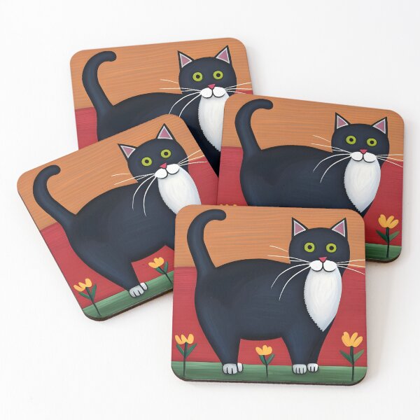 Item preview, Tuxie on the Lawn designed and sold by Reclining Buddha Cat.