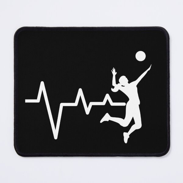 Item preview, Volleyball supporter - heart beat designed and sold by ShopSmart213.