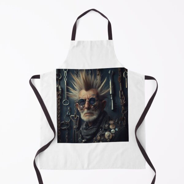 Item preview, Punk Old Lady Artificial intelligence Ai designed and sold by AiPoliviosArt.