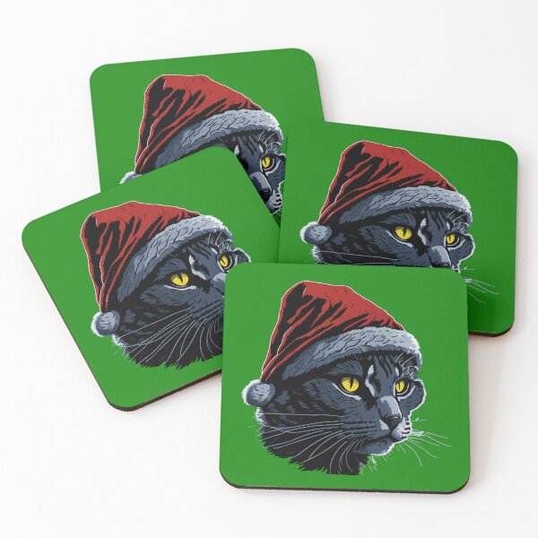 Aperçu de l'œuvre Chat de Noël créée et vendue par Asotshop.