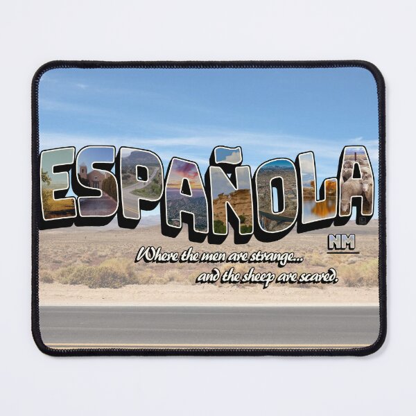 Item preview, Espanola - Where The Men Are Strange and The Sheep Are Scared designed and sold by SydLinkletter.
