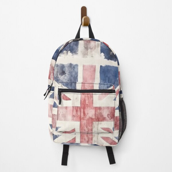 Item preview, watercolor Union Jack British flag print designed and sold by dcrc.