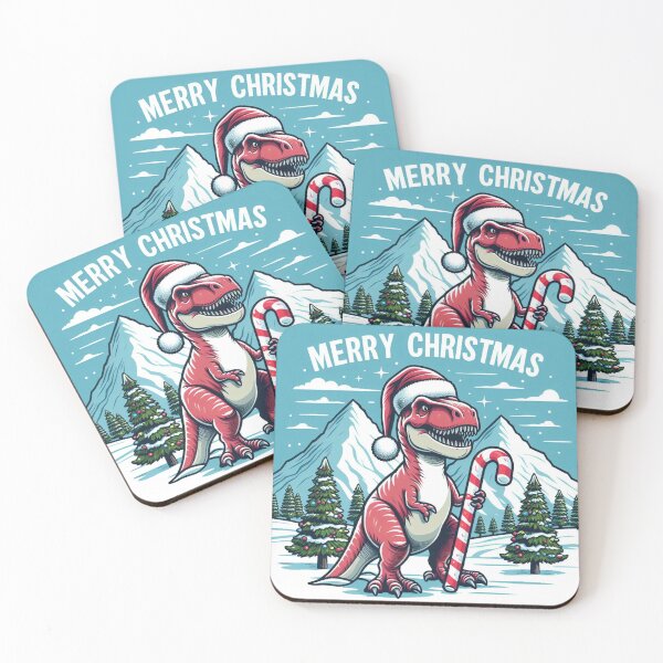 Item preview, merry christmas dino designed and sold by Greydate.