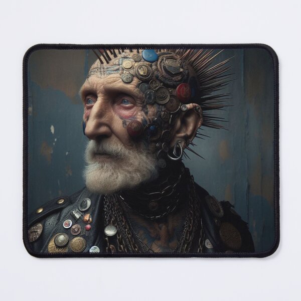 Item preview, Punk Old   Artificial intelligence   Ai designed and sold by AiPoliviosArt.