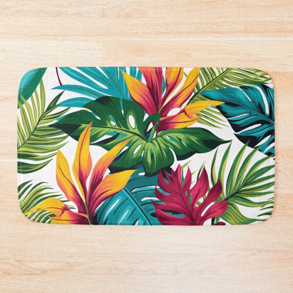 Item preview, Exotic leaves, colorful tropics background designed and sold by PabloArt.