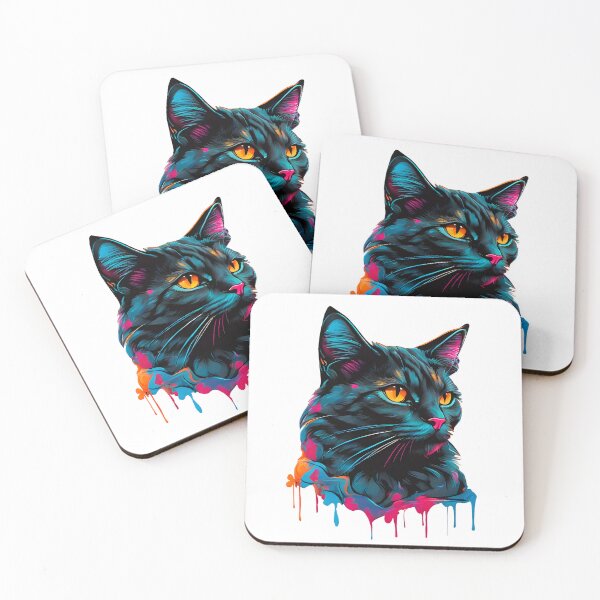 Item preview, Gato colorido designed and sold by Franckyto.