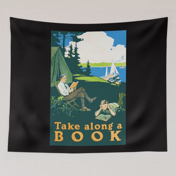 Item preview, Vintage Camping Poster (1910) designed and sold by Hoorahville.