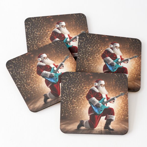 Item preview, Santa Claus Playing His Guitar 06 designed and sold by Artekinium.