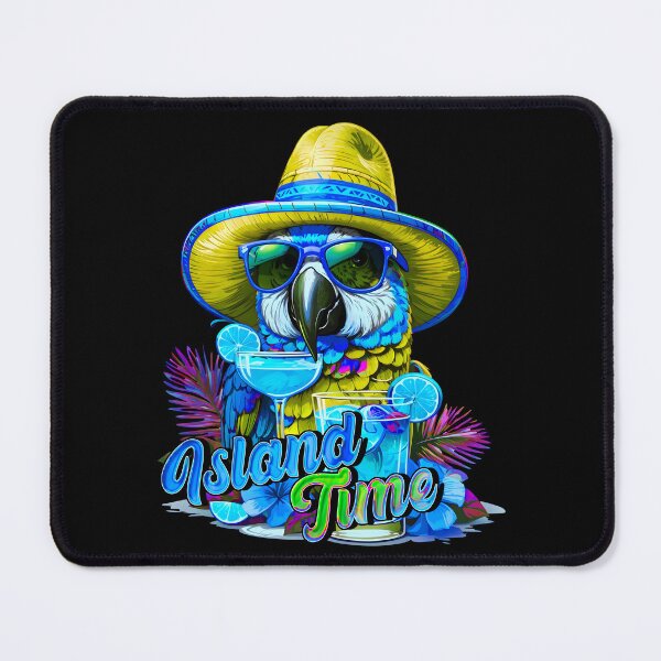 Item preview, Island Time Cocktail Parrot Sunglasses: A Taste of Paradise designed and sold by MindWave THC.