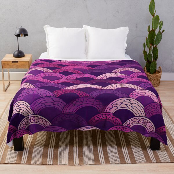 Item preview, Purple and Pink Lucky Waves designed and sold by Hashola Designs.