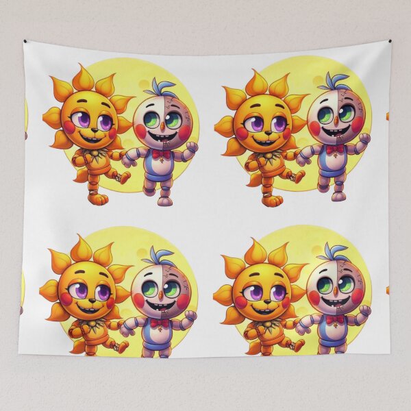 Item preview, Sun and moon fnaf designed and sold by hopel71.