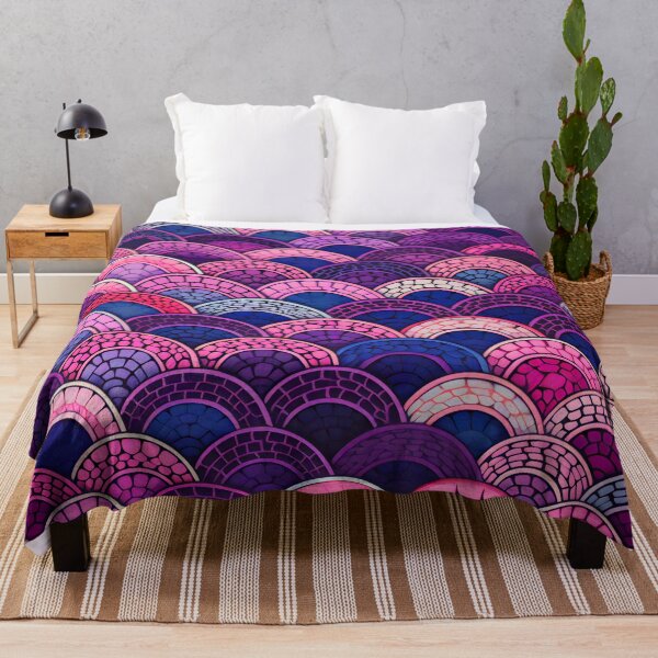 Item preview, Purple and Pink Lucky Waves 2 designed and sold by Hashola Designs.