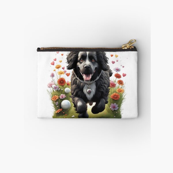 Item preview, Cute playful Newfoundlander dog designed and sold by Kaleddis.