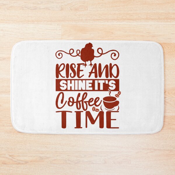 Item preview, 'Rise and Shine, It's Coffee Time' – Aesthetic Coffee Delight for Enthusiasts designed and sold by lemamis.