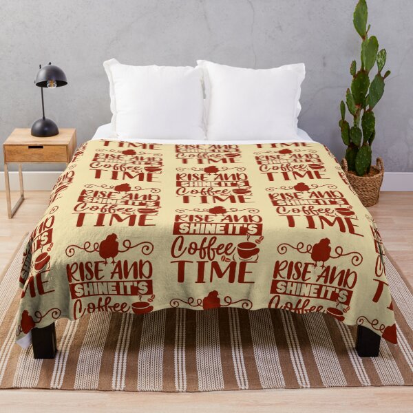 Item preview, 'Rise and Shine, It's Coffee Time' – Aesthetic Coffee Delight for Enthusiasts designed and sold by lemamis.