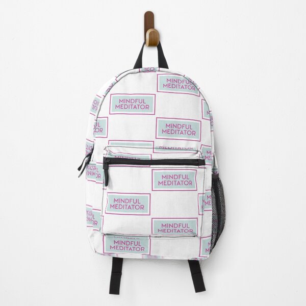 Item preview, Mindful Meditator Gift - Meditation Appreciation in Retro Style designed and sold by CORINNE W.