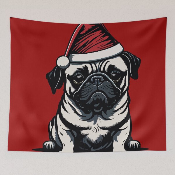 Aperçu de l'œuvre Carlin de Noël créée et vendue par Asotshop.
