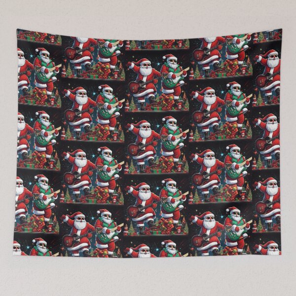 Item preview, Santa Clauses Playing Their Guitars 07 designed and sold by Artekinium.