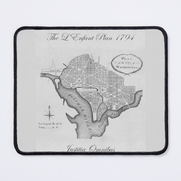 Item preview, Washington DC map, 1794 designed and sold by DreamingBeetle.