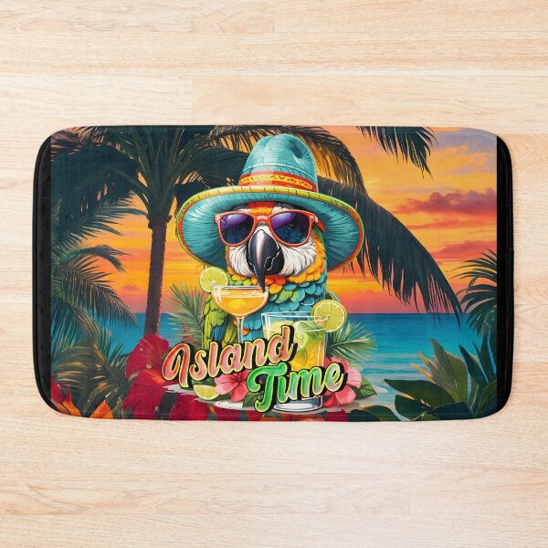 Item preview, Island Time Cocktail Parrot Sunglasses: A Taste of Paradise Sunset On the Tropical Beach designed and sold by MindWave THC.